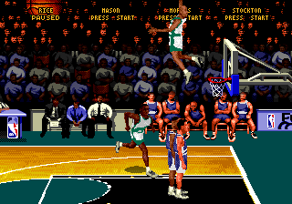 NBA Hangtime screenshot 5 for Sega Mega Drive